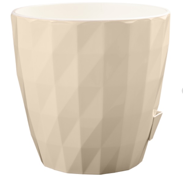Кашпо Соло "RUBY" (3л.) Цв. Кремовый (Арт. КШ-9207)