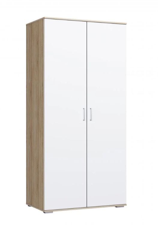 Шкаф ШРК-2 Лайт белый/корпус дуб сонома