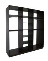 Каркас Шкафа-купе БН-61 трех дверный (2100)2200х2100х600/венге