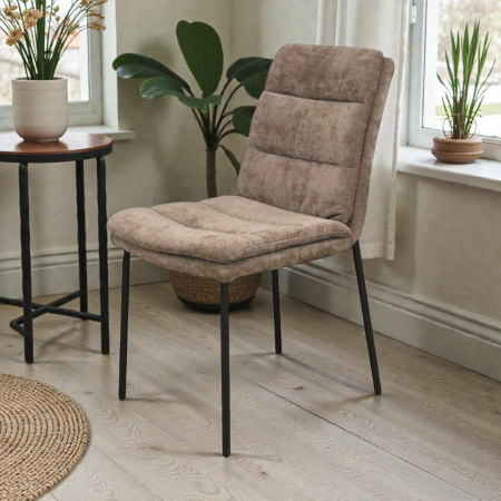 Стул DC-3192 металл черный, ткань Design EZ 3062-4 