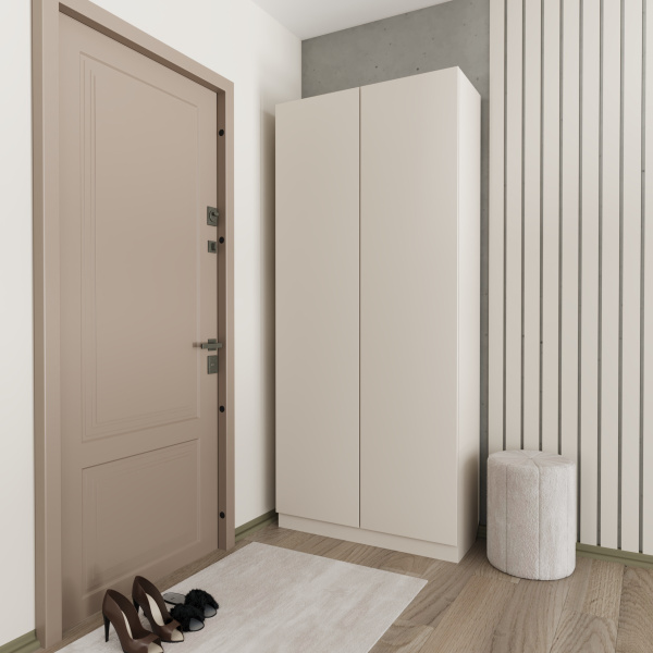 Прихожая Лофт Шкаф  (Кашемир) 900*350*2100