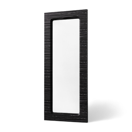 Фасад высота 900 ЧЕРНЫЙ СТРАЙП 400 СТЕКЛО 