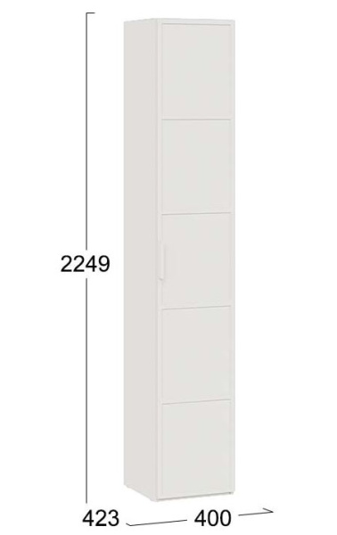 Стелла (молодежная) Шкаф д/белья 402.21 Исп.2