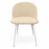 Стул Соло Металл белый, бежевый Ultra Sand