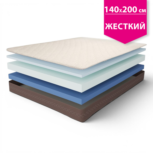 Матрас 140х200 Гранат (в скрутке) 