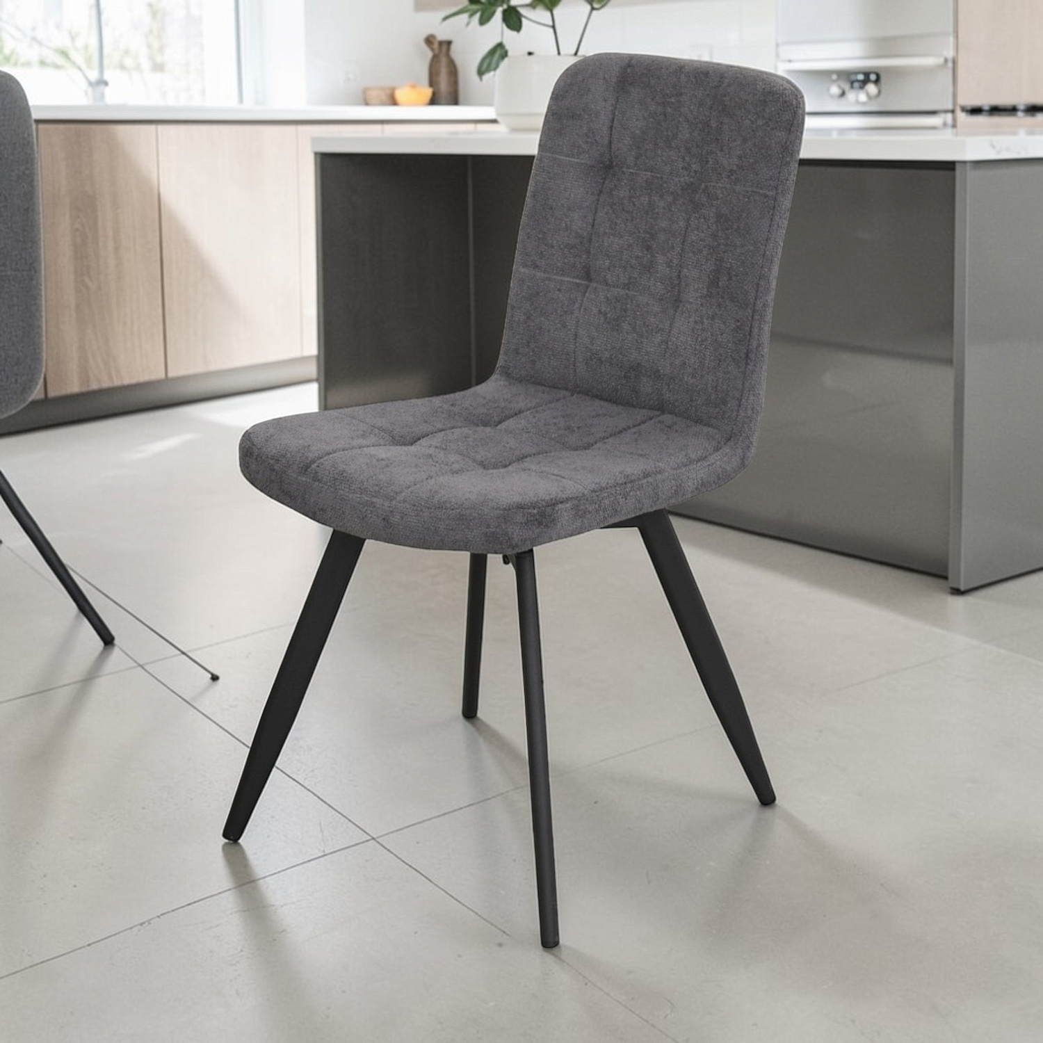 Стул Абсент NEW Поворотный, BL14-графит +нога 360F40 черный