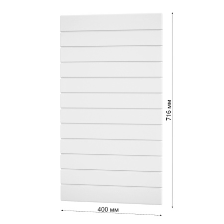 Фасад Софт Тач БЕЛЫЙ 3 ящика 400   /  Бомон