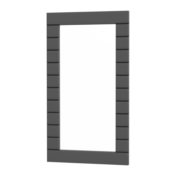 Фасад Софт Тач ГРАФИТ 400 СТЕКЛО   /  Бомон