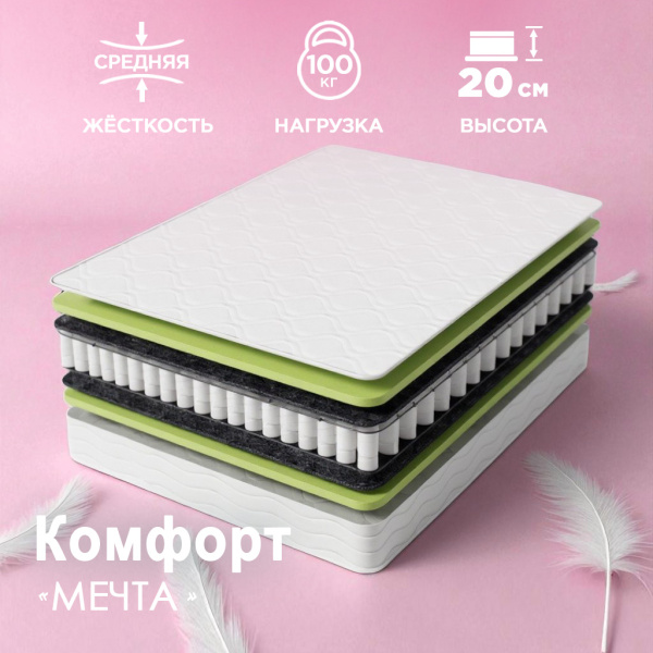 Матрас КОМФОрт Мечта 1600*2000 