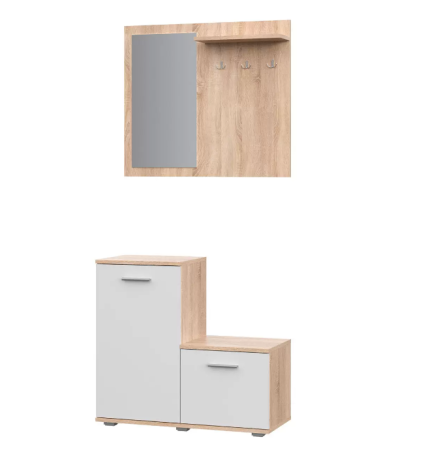 Прихожая FUN  Дуб сонома/Белый