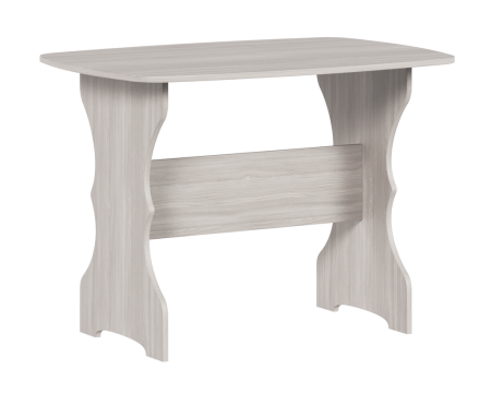 Обеденная группа, Анкор белый (скамья, стол, табурет), Ткань TEDDY 24