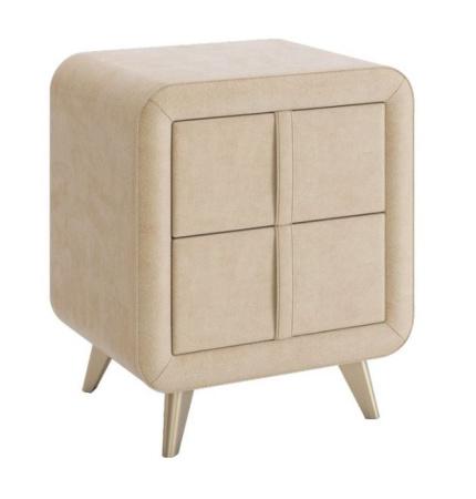 Тумба прикроватная Софи 2 Карамель (велюр)