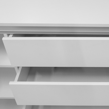 Комод Грас Белый Жемчуг/СофтТач Белый