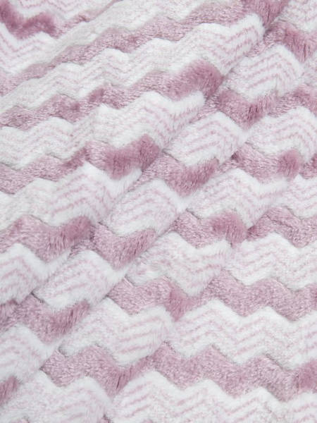 Плед Texrepublic фланель жаккард двухцветный .Евро 2578