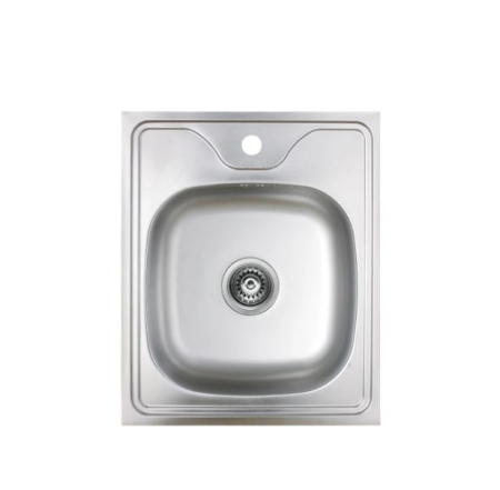 Мойка врезная круглая MG6-49   (круглая)  (со сливной арматурой)