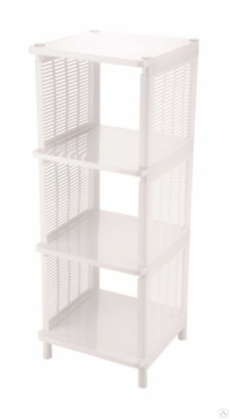 Этажерка Лайт 4-х секц.белый М7556