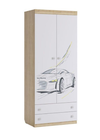 Шкаф комбинированный 2-створчатый Форсаж