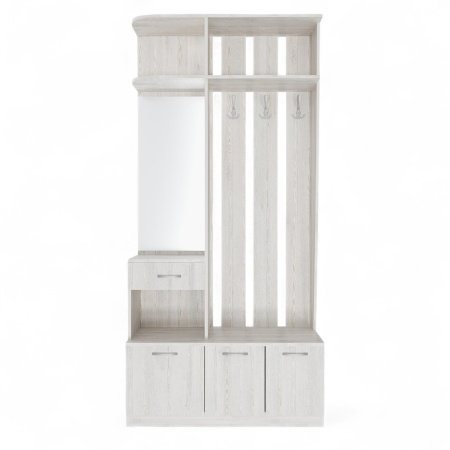 Прихожая БН-196 веш с зерк 1000*410*2100 (Сосна Лофт)