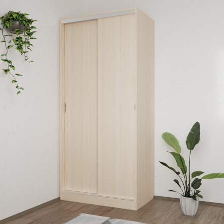 Шкаф-купе Клэр 1000х600х2200 Дуб млечный