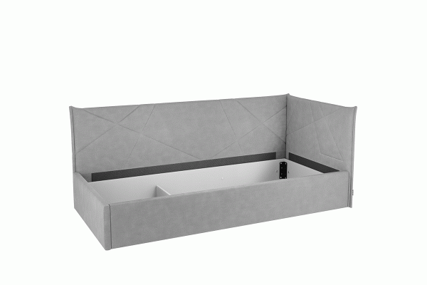 Кровать (Тахта) Бест 900*2000 Капучино (велюр)