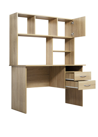 Стол письменный МД 01.03 Дуб Сонома