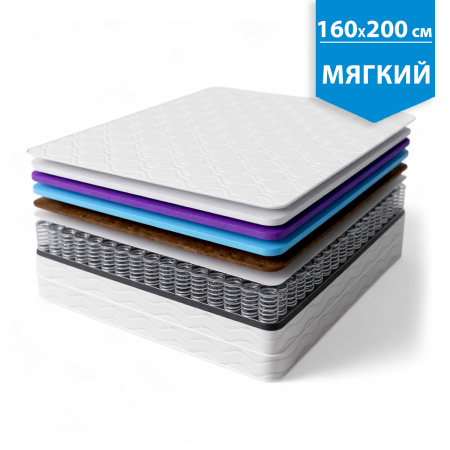Матрас КОМФОрт  Люкс Нежный 1600*2000 