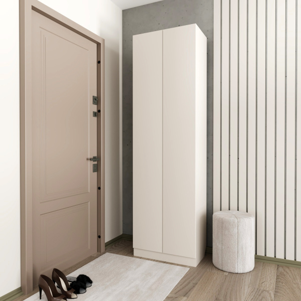 Прихожая Лофт Шкаф  (Кашемир) 600*350*2100