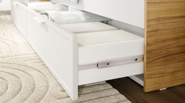 Стелла (молодежная) Кровать с ящиками (800) Тип 1