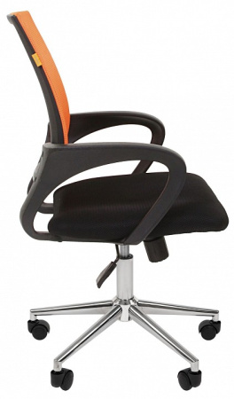 Кресло СН-696 Микс оранжевый/черный