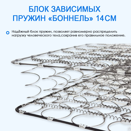 Матрас КОМФОрт  Люкс Нежный 1600*2000 