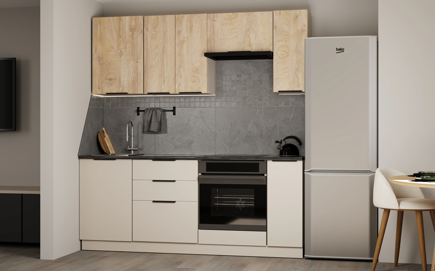 ВИГО  Шкаф настенный угловой 90град.